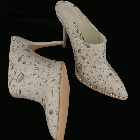 One of a kind HYDROGRAPHIC rain drop pattern clogs - Picture 3 of 8